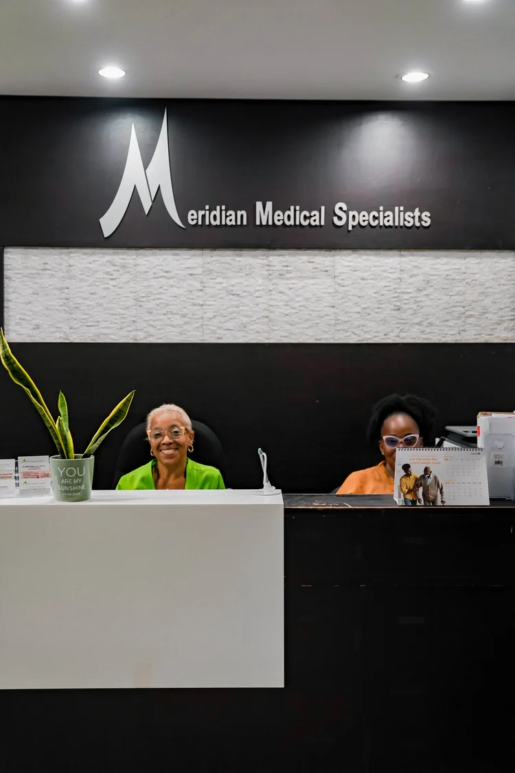 Meridian Medical Specialists reception, Kingston