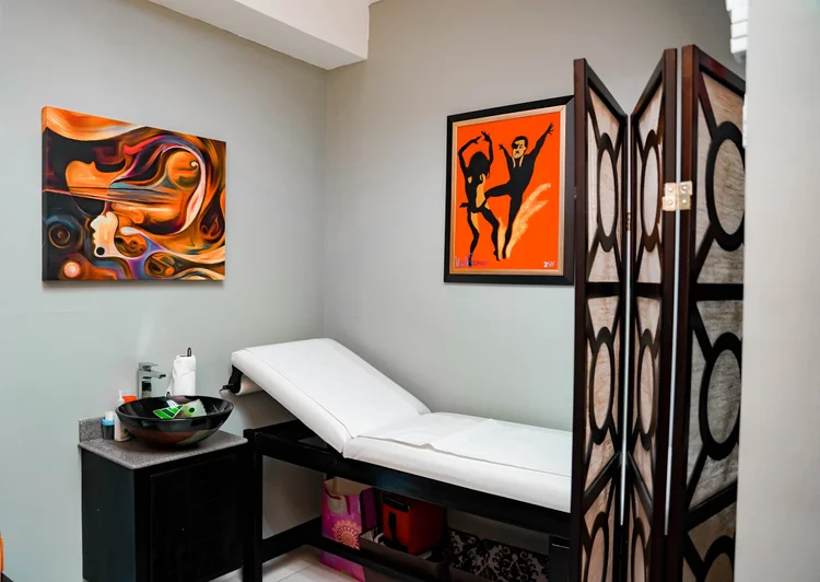 Treatment room, The Dialysis Centre, Mandeville